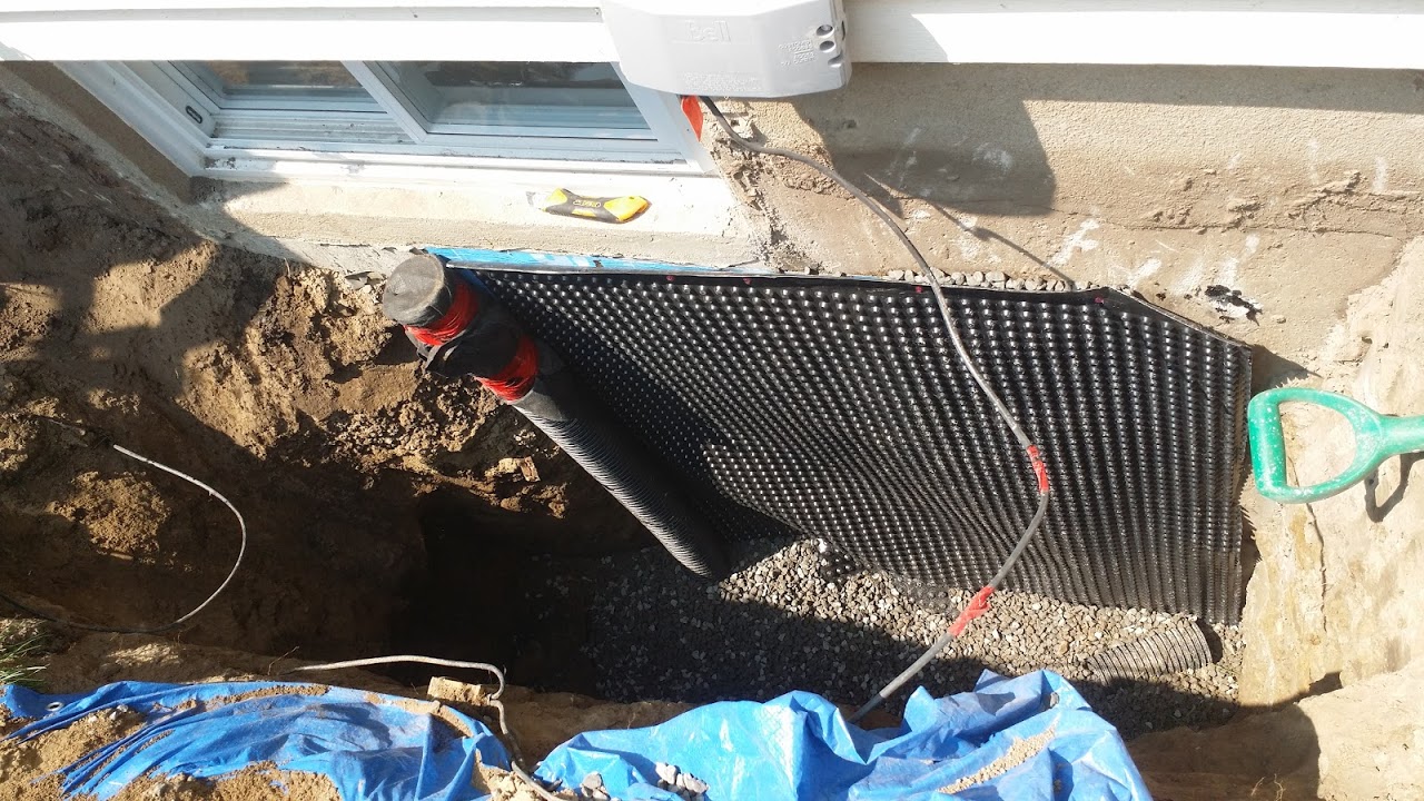 Completed foundation repair project